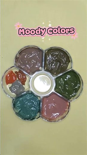 Greating my palette🎨🌈#art #paintmixing #mixedcolors