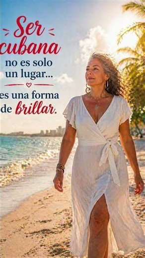 “Ser cubana es una forma de brillar… 🇨🇺✨ mira esto”
