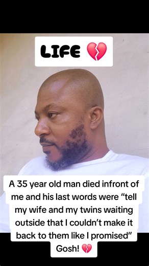 Heartbreaking Last Words of a Dying Man