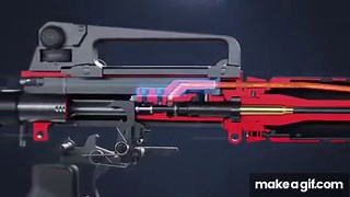 How an AR-15 Works on Make a GIF