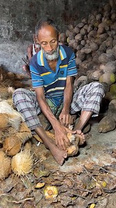677K views · 2.5K reactions | Dry Coconut Shell Peeling #foryouシ #viral #Amazing | Mominur Rahman | Facebook