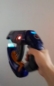 371K views · 8.1K reactions | What's the oldest merch item you own? Remember the Laser Tag weapons from Halo 3? Please note that I am not shaking the gun in any way for dramatic effect, with fresh batteries inside, the motor shook like a washing machine full of rocks  u/Borrowed-Time-Bill | Halo News | Facebook