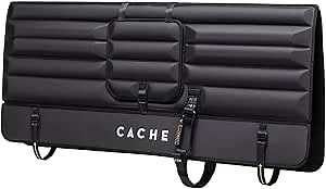 Cache Tailgate Pad Premium Basecamp 2.5 Pad - Weather Proof, Theft Resistant, Secure Setup for Your Tailgate - Multi-use Locking pad for Pickup Trucks, Great for Bikes, Surfboards and More