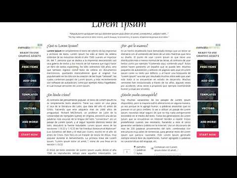 Generar y crear textos simulados con Lorem ipsum | Rellena texto para tus proyectos