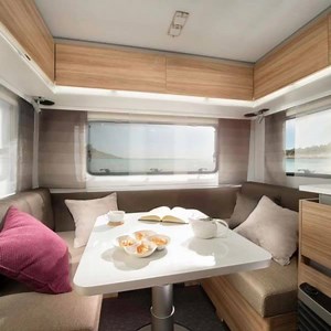 The award-winning Altea caravan. Designed for brighter living, with new interior design, new features and a wide choice of layouts. ➡http://www.adria-mobil.com/caravans/altea/ | Adria Mobil