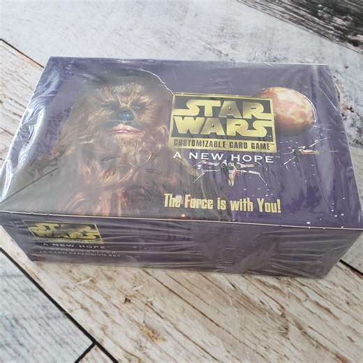 Star Wars SWCCG A New Hope Limited Sealed Booster Box Decipher 1996 Display Box Vintage CCG Rare - Etsy