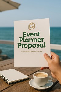 Professional Event Planner Proposal Template | Editable Canva Kit for Event Planning & Project Proposals - Etsy UK