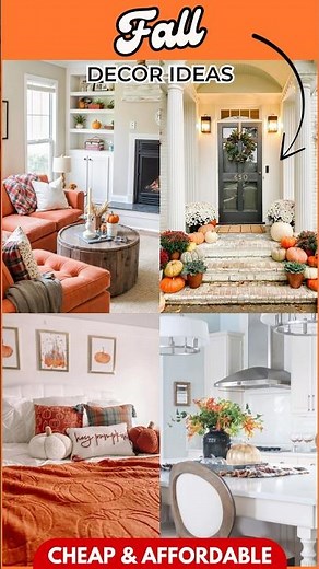 Cheap & Affordable Fall Decor Ideas 🍂 | Stunning Budget-Friendly DIY Hacks for 2025!