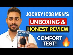 Jockey IC28 Men’s Innerwear Unboxing & Honest Review 🔥 Comfort Test!