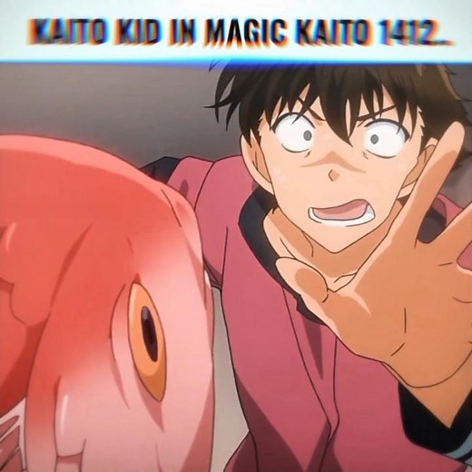 Kaito kid [Detective Conan] -Kaito kid on magic kaito 1412 versus kaito kid on detective Conan 🗿