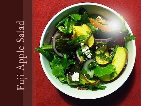 Fuji Apple Salad Recipe by: Food Luv Bites