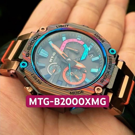 Unboxing the $1300 G-SHOCK MTG-B2000XMG with an INCREDIBLE Carbon Bezel!