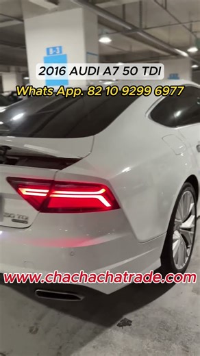 2016 AUDI A7 (1ST) 50 TDI Quattro Comfort/184,619km/diesel/2,967cc/auto