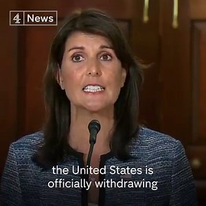 150K views · 2.4K reactions | "For too long the Human Rights Council has been a protector of human rights abusers and a cesspool of political bias." The United States is the first member of the United Nations Human Rights Council to drop out voluntarily, citing "chronic bias against Israel". | Channel 4 News | Facebook