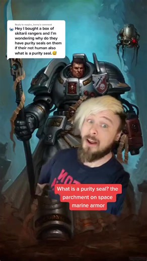 What are the pieces of paper on space marine armor #warhammer #warhammer4k #spacemarines #rpg #ttrpg | The Gaming Storyteller