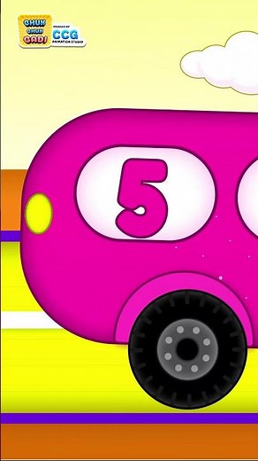 10 Little Buses 🚌 Counting 1–10 Song for babies