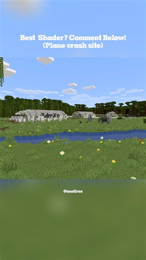 Best java Minecraft shader? (Plane Crash)
