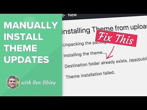 How to Update WordPress Themes & Plugins Manually (w/o data loss)