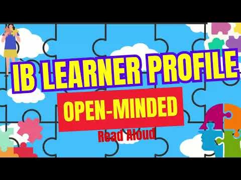 IB Learner Profile Open-Minded Read Aloud (Puzzle Themed)