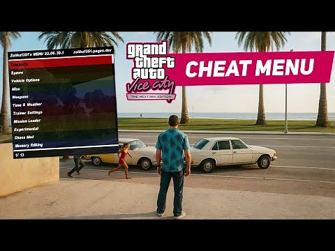 How To Install Best Cheat Menu in GTA Vice City Nextgen Edition