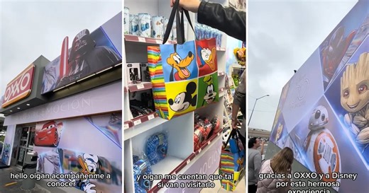 Oxxo de Disney se viraliza en redes: ¿Dónde queda y qué puedes comprar? | VIDEO