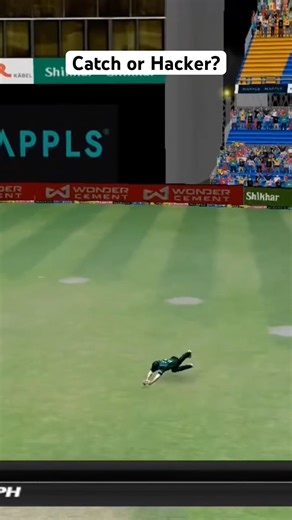 Unbelievable catch guess the fielder in cricket 07 #cricket #cricket2007 #divecatch #cricket07pc