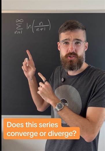 let’s practice telescoping series (I’ll make sure the camera doesn’t cut off next time!) #calculus #mathematics #math #maths #education