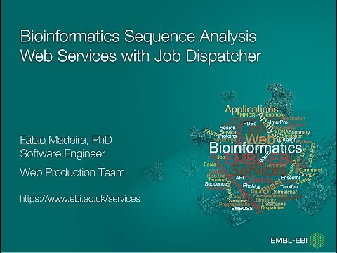 Bioinformatics Sequence Analysis Web Services with Job Dispatcher