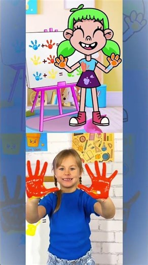 Color Splash Adventures with Mom! 🎨 Creative Fun for Kids! #DIY #Animation