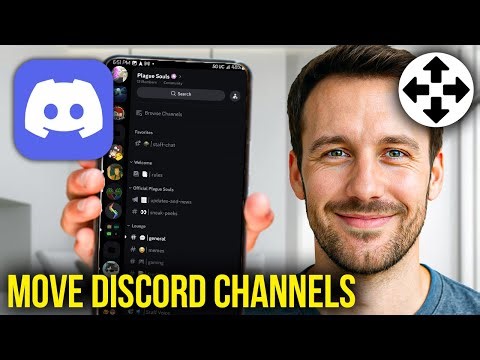 How To Move Channels and Categories on Discord Mobile