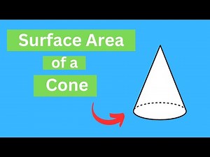 Surface Area of a Cone