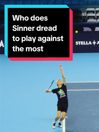 Top Players Sinner Dreads to Face on the Tennis Court