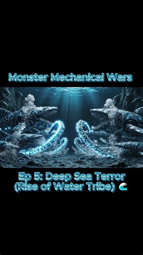 Monster Mechanical Wars | Ep 5 : Deep Sea Terror (Rise of Water Tribe) 🌊 #shorts
