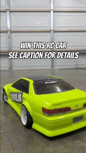 Drifting your RC car before you win it. #rccar #jzx100 #turbo #winner
