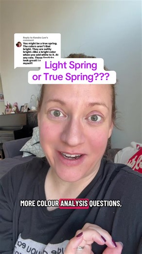 Color Analysis: Light Spring or True Spring?