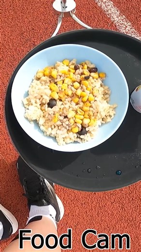 Running a race with an unspillable tray ​😬​ #balance #science #physics #experiment #race #reels | The Action Lab