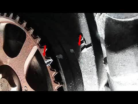 1999-2005 VW Check Engine Timing using only Crankshaft and Flywheel Marks.
