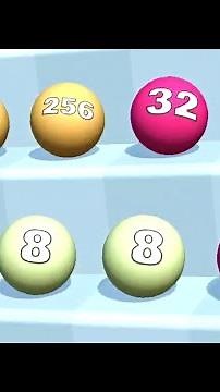 Ball Ladder 2048 ! All Levels Gameplay (62-67) android, ios