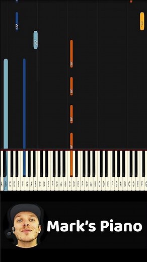 Afterglow Becky Hill and Wilkinson Piano Short! (Easy)