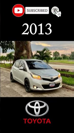 Evolution of Toyota Yaris (1999-2025) #evolution #toyota #toyotayaris #cars #carshorts