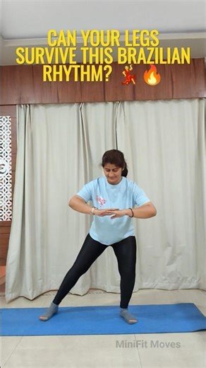 Can Your Legs Survive This Brazilian Rhythm? 🔥💃 | Dance Fitness Workout