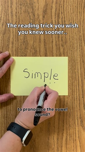 Hooked on Comics l Science of Reading on Instagram: "This is the coolest decoding trick! When a word ends in -LE you can count back three to help you decode the word! This works every time 🤯. Why is the E even there? That’s because every syllable in a word needs a vowel. The silent E is there to make sure that last syllable has a vowel! 🌈 the more you know…. #teachersofinstagram #spelling #phonics #structuredliteracy #teachers"