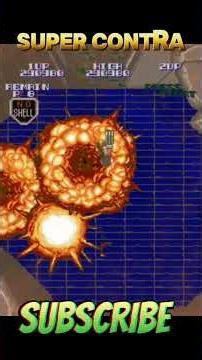 Super Contra | Arcade | Stage 2 Boss Battle!