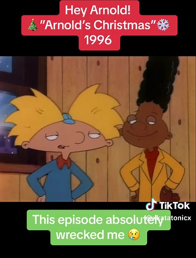 Hey Arnold! “Arnold’s Christmas” 1996. Mr. Huynh tells Arnold the story of his baby daughter, Mai and how he gave her to an American soldier to save her life during the Vietnam War. After 20 years, he’s finally able to leave Vietnam and go the city where he was told Mai was. This episode mskes me cry everytime 😢 #nickelodeon #nostalgia #millennial #heyarnold #millennialsoftiktok #genz #1990s #ninetieskid #heyarnoldchristmas #genx #1990snostalgia #nickelodeonmemories