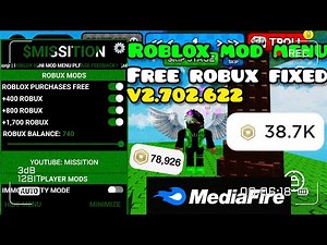 Roblox Mod Menu Mini 2.702.632 | Free robux and antiban in 2026