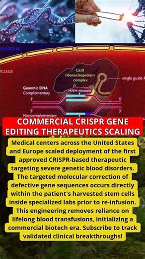 COMMERCIAL CRISPR GENE EDITING THERAPEUTICS SCALING