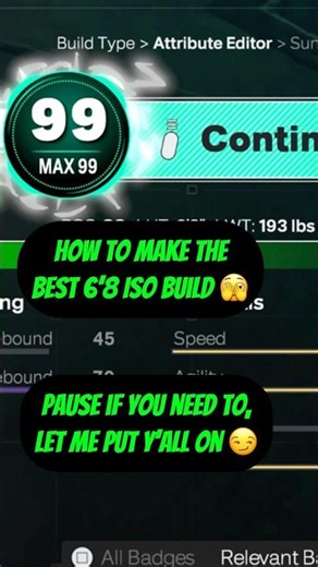 How to make THE BEST 6’8 iso build 🫣