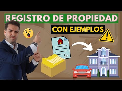 🔵 The PROPERTY REGISTRY: What is it? How does it work? 【 DISCOVER IT with easy EXAMPLES】