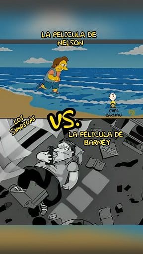 19K views · 863 reactions | Nelson vs. Barney. #cartoons #lossimpsonsmemes #lossimpsonlatinos #homerosimpson #comedia #bartsimpson #humor #lossimpsons #barney #cortometraje #peliculas | Café Carlitos | Facebook