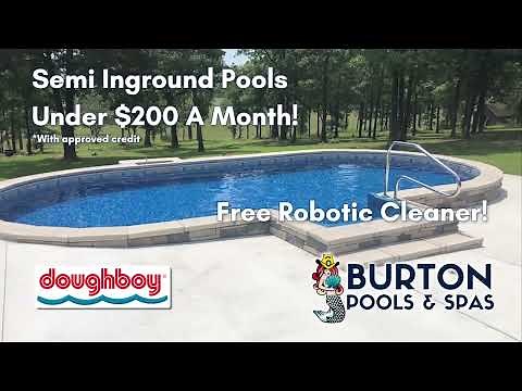 Doughboy Pool Super Sale at Burton Pools and Spas!